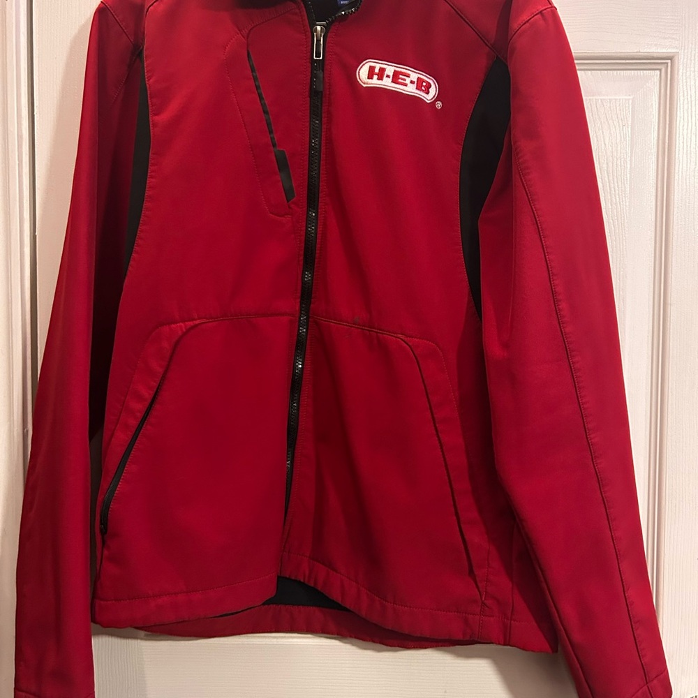 H-E-B Red and Black Jacket